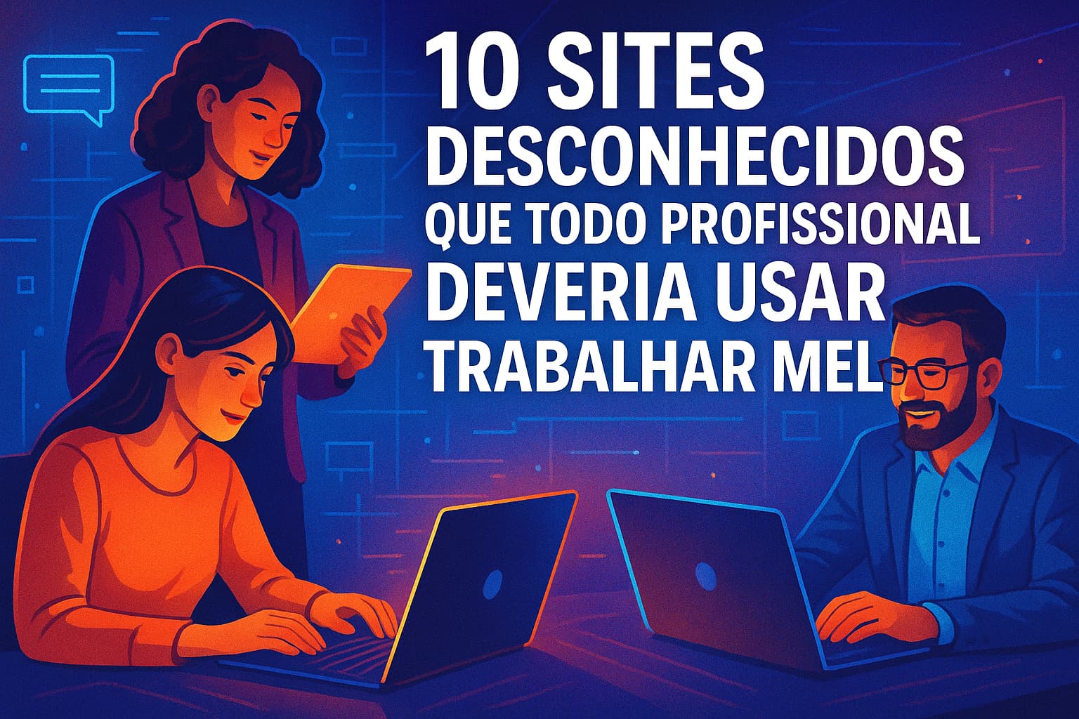 10 Sites Desconhecidos que Todo Profissional Deveria Usar para Trabalhar Melhor