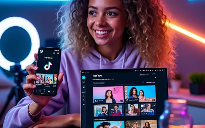 Desvendando o Algoritmo do TikTok: Como Ele Decide o Que Você Vê