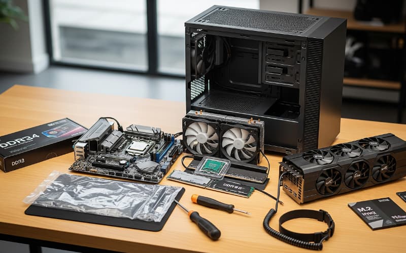 Montando Seu PC: Dicas Cruciais que Você Não Pode Ignorar.