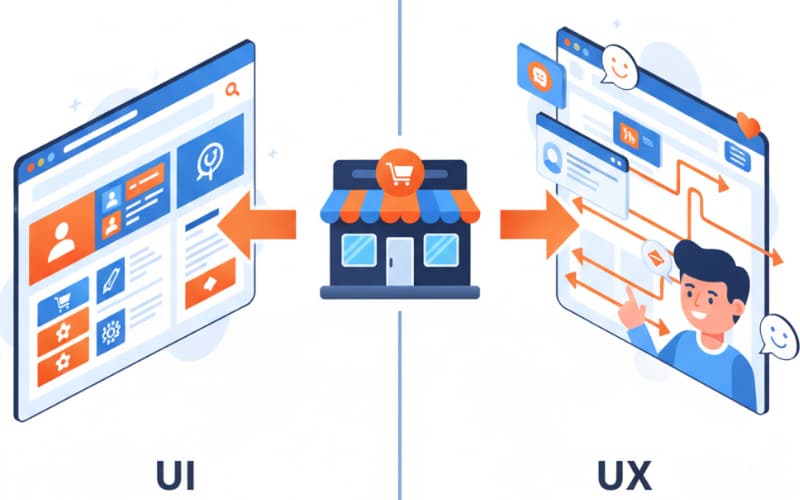 UX vs. UI: Como Cada Um Impacta Seu E-commerce?